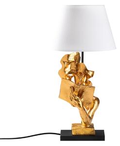 Opviq Asztali lámpa Arany-fehér FIGURA-15295