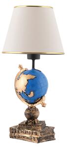 Opviq 'World' Asztali lámpa - fehér, kék