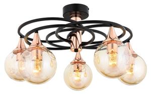 Opviq Fekete Bronz Csillár AR-1661-5BSY