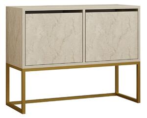 Hanah Home Console Travertine Zermat - Travertine