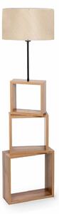 Opviq fa állólámpa bézs színben, Wooden AYD - 2904