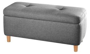 Atelier Del Sofa Puff sötétszürke Rocio - sötétszürke