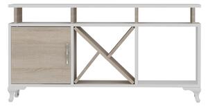 Hanah Home TV Stand White Cordoba Ay - White, Cordoba