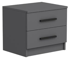 Hanah Home Nightstand Anthracite Kale - 4921