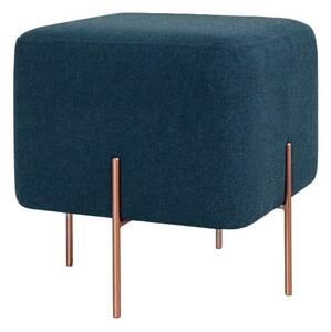 Atelier Del Sofa Puff Tengerészkék Copper 62 - Sötétkék