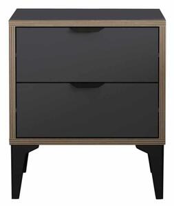Hanah Home Nightstand Anthracite Arden - Anthracite