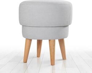 Atelier Del Sofa Veccio Világosszürke Puff - Világosszürke
