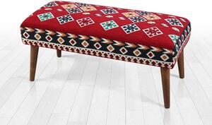 Atelier Del Sofa Többszínű Vezir v3 puff - Piros