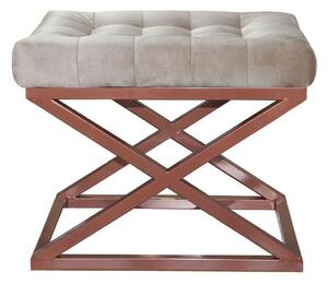 Atelier Del Sofa Puff réz, krémszínű Capraz - réz, krémszínű