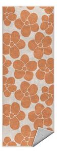 Narancssárga mosható futószőnyeg 60x230 cm Orange Meadow – Mila Home