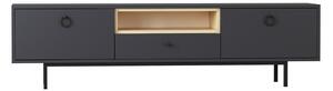 Hanah Home TV Stand Anthracite Naturel - Anthracite