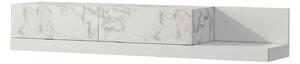 Hanah Home TV állvány Marmo Marble White Major - márvány hatású, fehér
