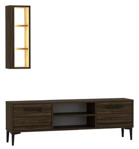 Hanah Home TV állvány Walnut Bien - dió