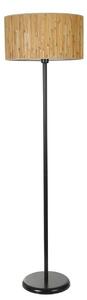 Opviq Floor Lamp Oak Black 8858-6