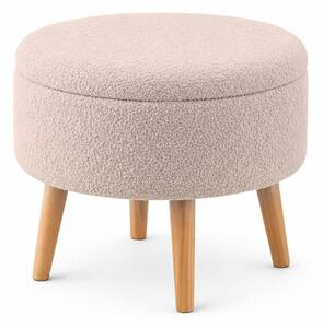 Atelier Del Sofa puff Berlin Wellsoft - bézs