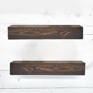 Hanah Home Dekoratív Fa fali polc Wooden Raf275