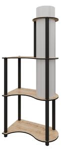 Opviq Floor Lamp Walnut KS-11120