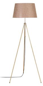 Opviq Vintage Állólámpa Világosbarna Tripod - 4062