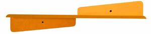 Hanah Home Decorative Metal Wall Shelf Orange Vlnt123R1028