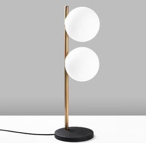 Opviq Asztali lámpa GoldWhiteBlack Dual 13761 - Fekete