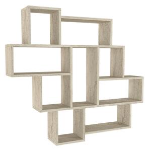 Hanah Home Wall Shelf Travertine Parola