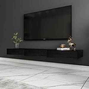 Hanah Home TV állvány fa fekete Avalon - fa fekete