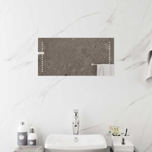 LED Fürdőszoba Tükör Átlátszó 60 x 30 cm edzett üveg