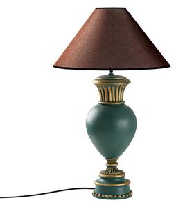 Opviq Asztali lámpa zöld barna ELEGANZE-5323