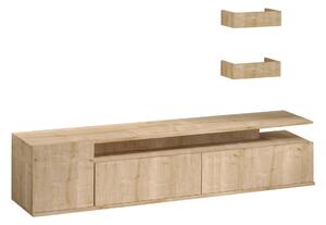 Hanah Home TV Unit Oak Alika