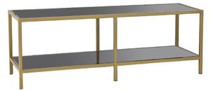 Hanah Home TV Stand Dark Grey Gold Basic - Dark Grey, Gold