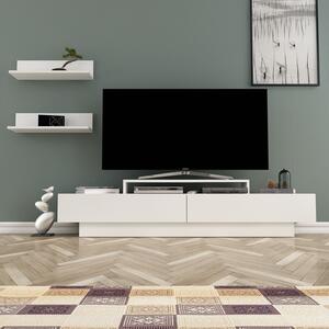 Hanah Home TV Unit White Lucca TV - White, White