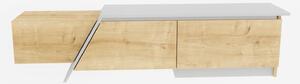 Hanah Home TV állvány Sapphire Oak White Zonas - zafírtölgy, fehér