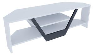 Hanah Home Sares TV állvány - fehér, fekete