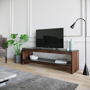 Hanah Home TV Stand Walnut TV300