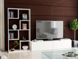 Hanah Home TV Unit White Bare - White