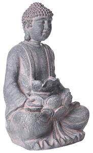 Kerti szökőkút LED URLANTE Buddha Szürke