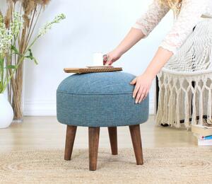Atelier Del Sofa Puff Kék Deff - Kék