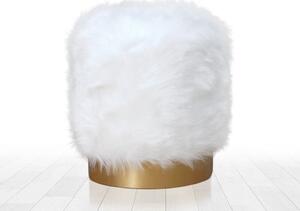 Atelier Del Sofa Lovett puff - fehér