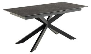 Asztal Norsica 685, 76x90cm, Fekete