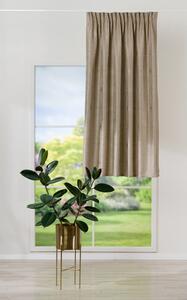 Aranyszínű függöny 140x160 cm Elys – Mendola Fabrics