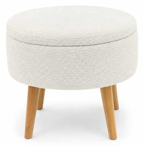 Atelier Del Sofa Puff Fehér Berlin Wellsoft - Fehér