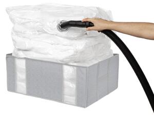 Vákuumos megerősített textil ruhatároló doboz Boston – Compactor