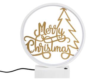 Opviq Fehérarany Asztali Lámpa XMAS10