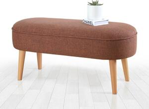 Atelier Del Sofa Puff Bordó Lednok - Bordó