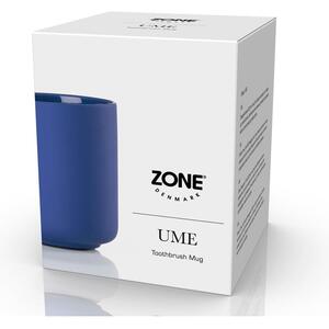 Kék agyagkerámia fogkefetartó pohár Ume – Zone
