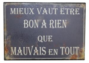 Falitábla 21x15 cm Bon A Rien – Antic Line