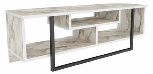Hanah Home TV-állvány Fehér Fekete Asal 120 - Ephesus, Fekete