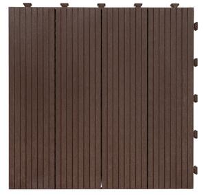 Multy home Gumi csempe Cosmopolitan 45 x 45 cm, barna, megerősített 2,5 cm