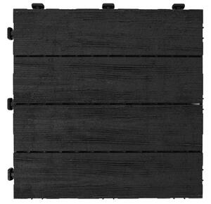 Multy home Gumi csempe ARISTA Wood 30 x 30 cm, antracit
