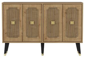 Hanah Home Console Sapphire Oak Gold Desarı - Sapphire Oak, Gold